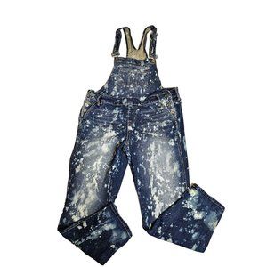 Paint Splattered Painters Denim Jean Overalls Torrid Denim Women's Size 16
